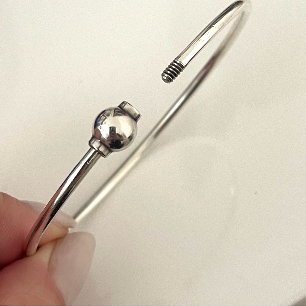 Sterling Silver Cape Cod Single Ball Bracelet - image 3